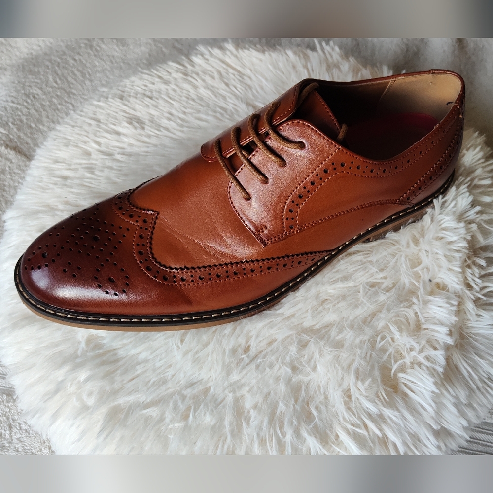 Temeshu Men's Dress Shoes Casual Oxford Shoes Business Formal Shoes